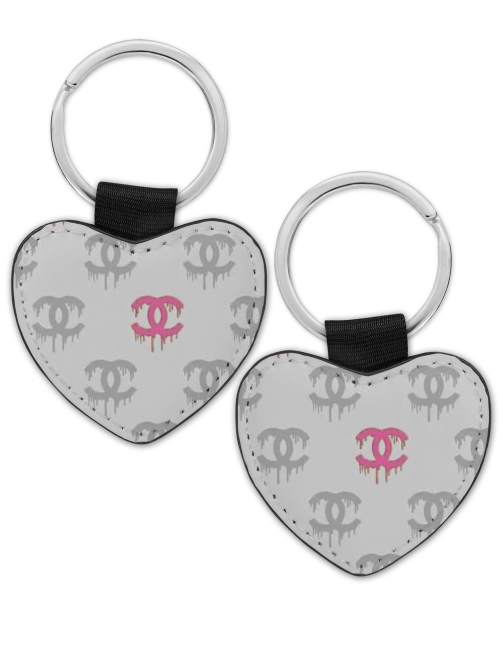 HANDMADE FASHION Heart Keychain